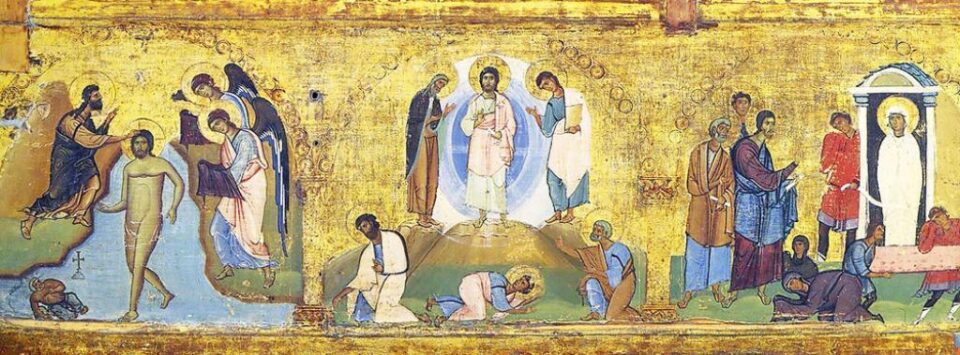 Ilie - martor al Transfigurării Domnului, pe Tabor