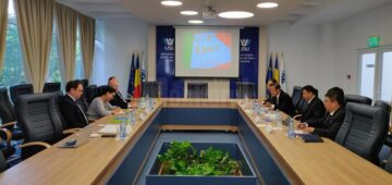 Universitatea din Suceava a primit vizita unei delegații din China
