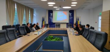 Universitatea din Suceava a primit vizita unei delegații din China
