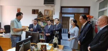 Universitatea din Suceava a primit vizita unei delegații din China