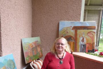 Artistul vizual Lucia Pușcașu