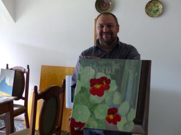 Artiști plastici profesioniști din România, Republica Moldova și Ucraina, într-o tabără de pictură la Vama
