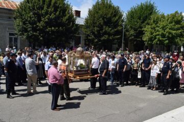 Procesiune religioasă pe străzile Fălticeniului, de Sfântul Mare Prooroc Ilie Tezviteanul