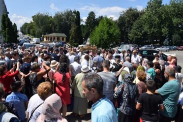 Procesiune religioasă pe străzile Fălticeniului, de Sfântul Mare Prooroc Ilie Tezviteanul