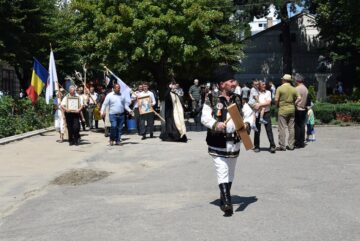 Procesiune religioasă pe străzile Fălticeniului, de Sfântul Mare Prooroc Ilie Tezviteanul