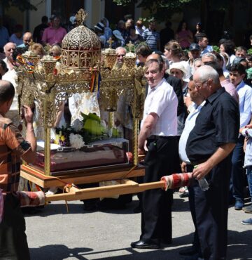 Procesiune religioasă pe străzile Fălticeniului, de Sfântul Mare Prooroc Ilie Tezviteanul