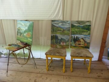 Artiști plastici profesioniști din România, Republica Moldova și Ucraina, într-o tabără de pictură la Vama