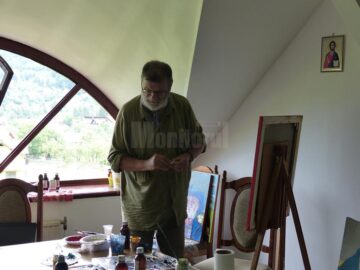 Artiști plastici profesioniști din România, Republica Moldova și Ucraina, într-o tabără de pictură la Vama