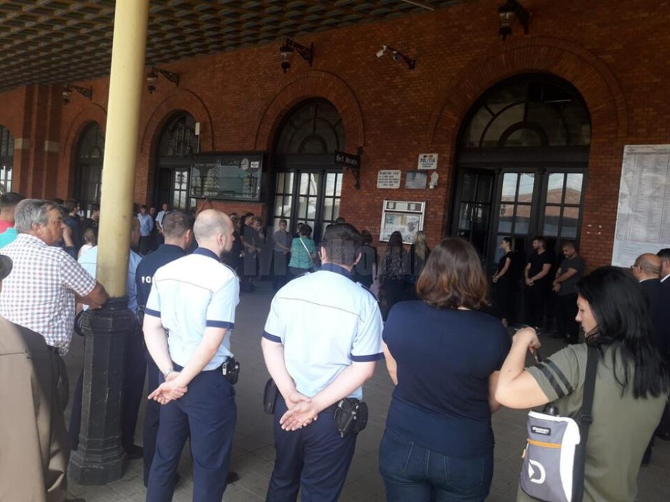 Momente emotionante, ieri, pe peronul Gării Burdujeni