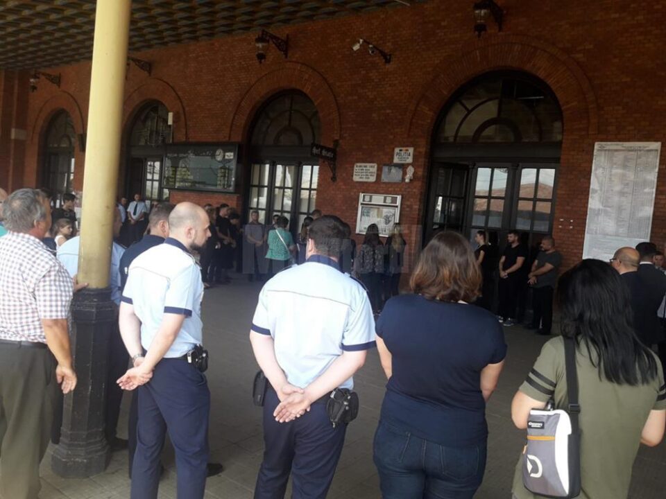 Momente emotionante, ieri, pe peronul Gării Burdujeni