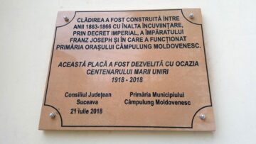 Flutur consideră că municipiul Câmpulung Moldovenesc este una dintre capitalele spirituale ale Sudului Bucovinei