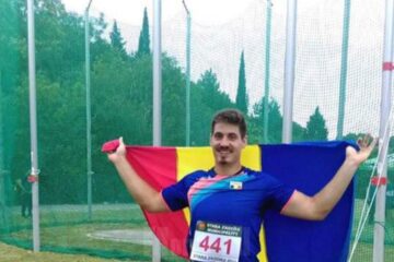 Alin Firfirică a câștigat aurul balcanic la seniori în proba de aruncare a discului