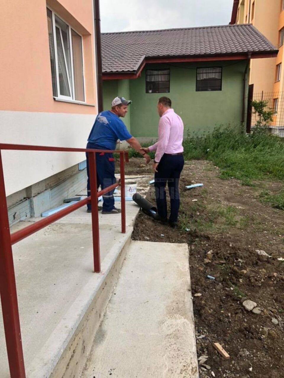 Inspecție inopinată a viceprimarului Harșovschi la locuințele ANL care vor fi repartizate în toamnă