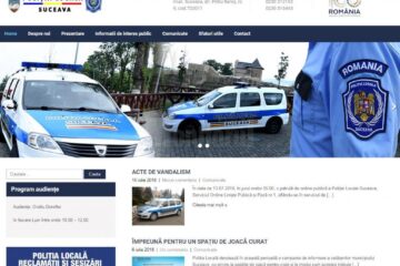 Poliția Locală Suceava are site, începând de ieri