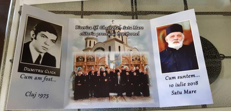 Părintele Dumitru Gliga, condus pe ultimul drum de 50 de preoți și diaconi și sute de credincioși