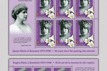 Emisiunea de mărci poștale „80 de ani de la trecerea la cele veșnice a Reginei Maria”