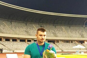 Marius Musteață a fost unul dintre protagoniștii Naționalelor de atletism