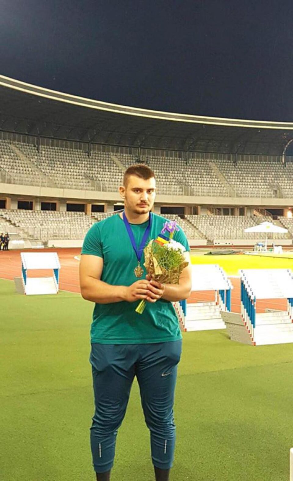 Marius Musteață a fost unul dintre protagoniștii Naționalelor de atletism