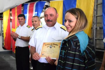 Sabina, corespondent de război Sursa: Ministerul Apărării Naționale