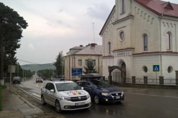 Trecerea de pietoni pe care a avut loc accidentul