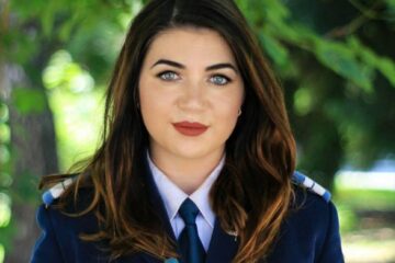 Slt. Narcisa Maria Ciotină, ofițer de război electronic