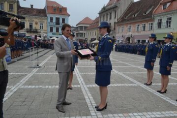 O tânără din Cornu Luncii, ofițer de război electronic, este lidera promoției 2018 a Academiei Forțelor Aeriene