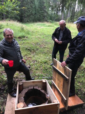 Patru izvoare minerale au fost curățate și reabilitate de silvicultori