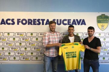 Italianul Matteo Faiola alaturi de conducerea Forestei