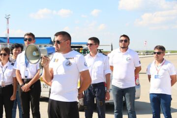 Moment emoționant pe Aeroportul Suceava în memoria pilotului care a murit în accidentul aviatic de la Frătăuți