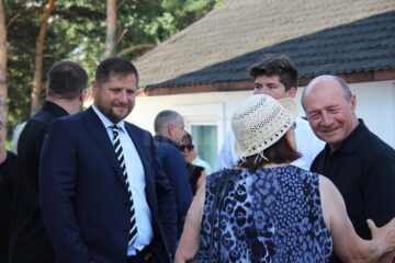 Traian Băsescu a fost alături de ginerele sau, avocatul Radu Pricop, fiul fostului senator de Suceava