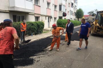 Strazile din Zamca afectate de lucrarile de termoficare au inceput sa fie refacute 1