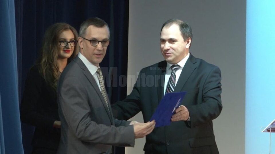 Olivier Bouriaud a fost premiat de rectorul interimar, în luna martie, pentru rezultatele din domeniul cercetării
