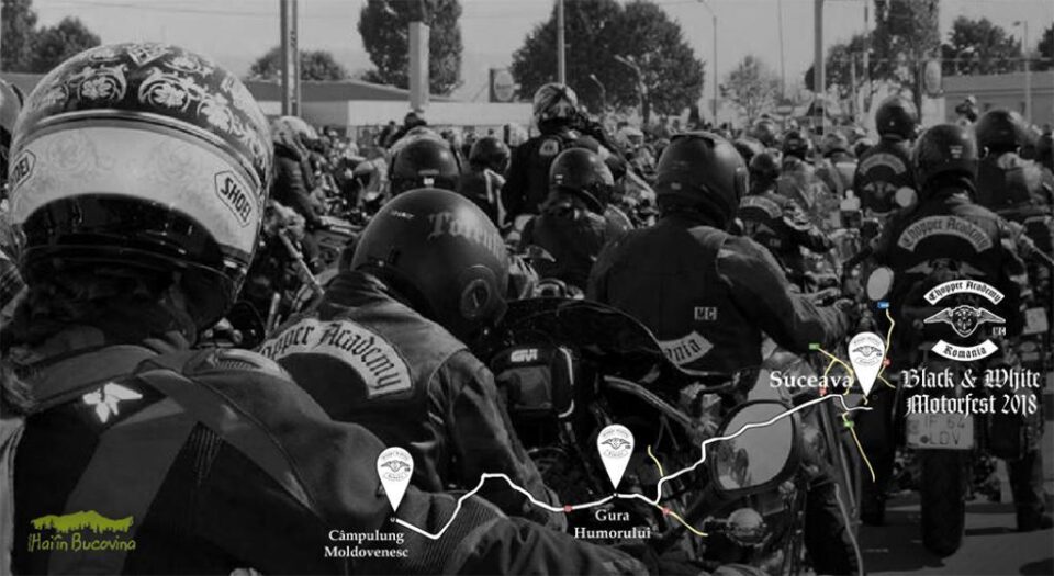 Cea mai mare paradă moto din România va avea loc pe traseul Suceava - Gura Humorului - Câmpulung Moldovenesc
