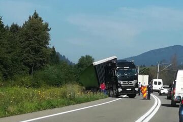 Vehiculul greu condus de șoferul băut