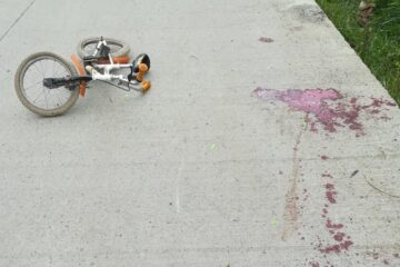 Imagine de coșmar la locul accidentului