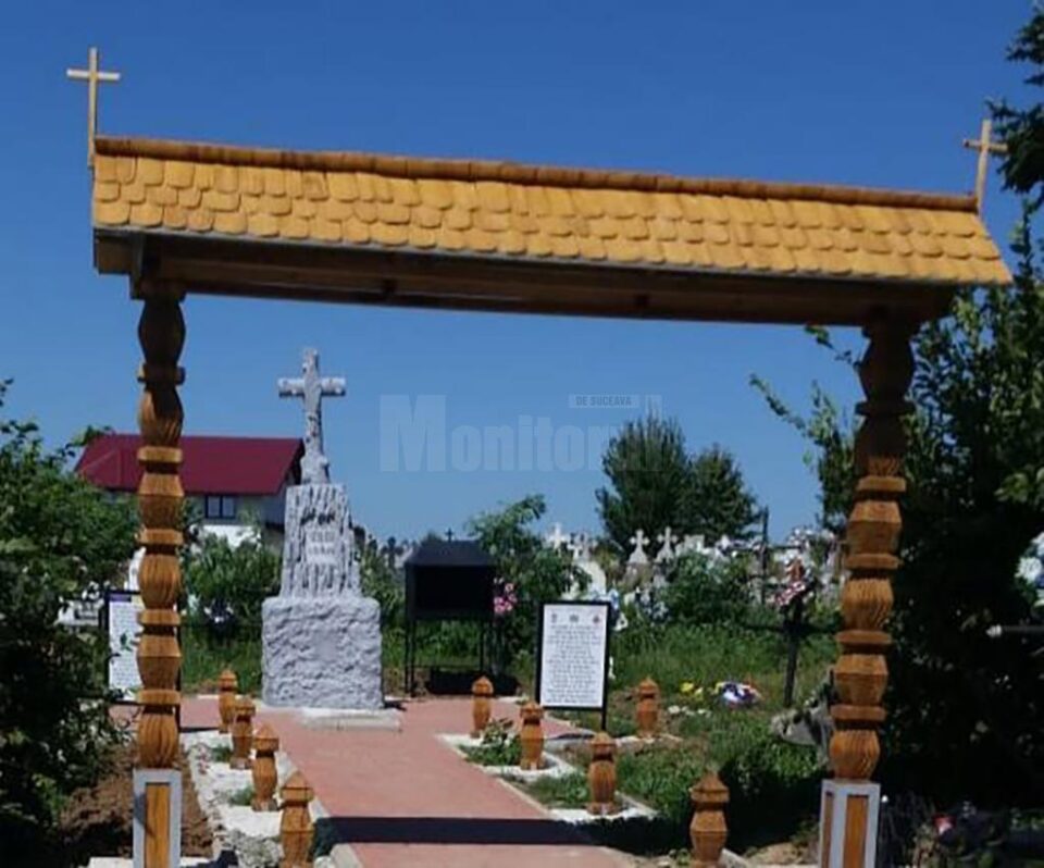 Monumentul Eroilor din cimitirul Burdujeni Sat, reabilitat