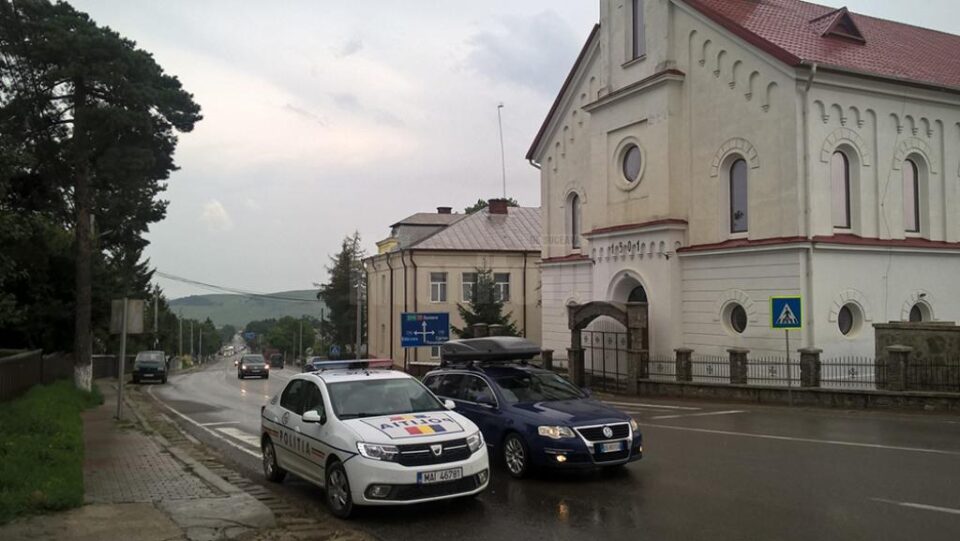 Trecerea de pietoni pe care a avut loc accidentul