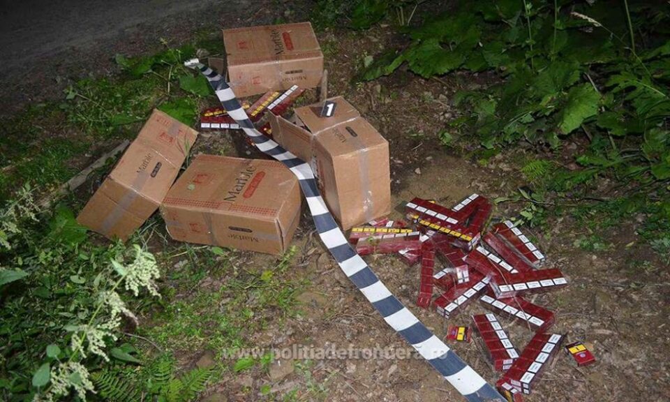 Țigările, în valoare de 5.427 de lei, au fost ridicate în vederea confiscării