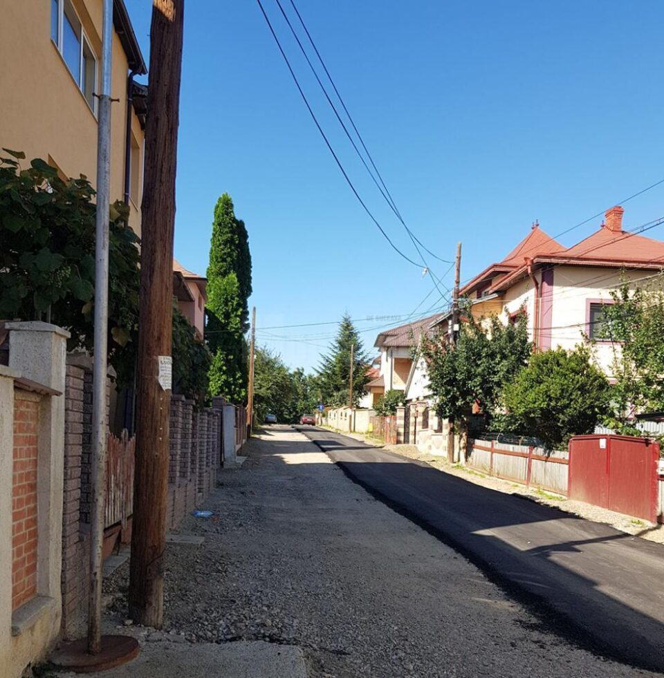 O parte din lucrările de investiții din oraș