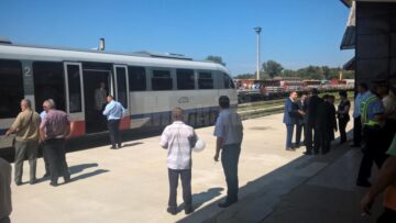 Emoții și entuziasm la trenul inaugural Suceava-Putna