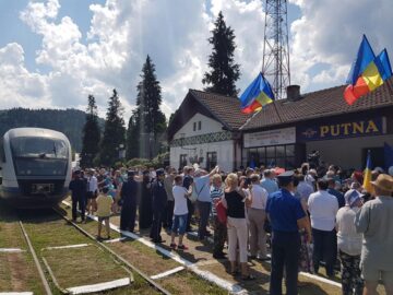 Trenul Suceava-Putna, redat circulației cu promisiunea creșterii urgente a vitezei de deplasare