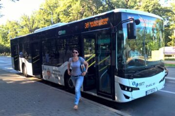 Cușnir arată ca ieșenii beneficiază de un transport public local cu autobuze noi