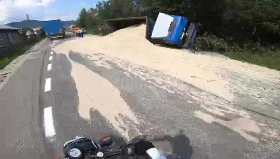 Accidentul s-a petrecut la Molid-Vama și din fericire nu au fost victime