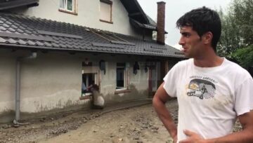 Noi inundații la Câmpulung Moldovenesc