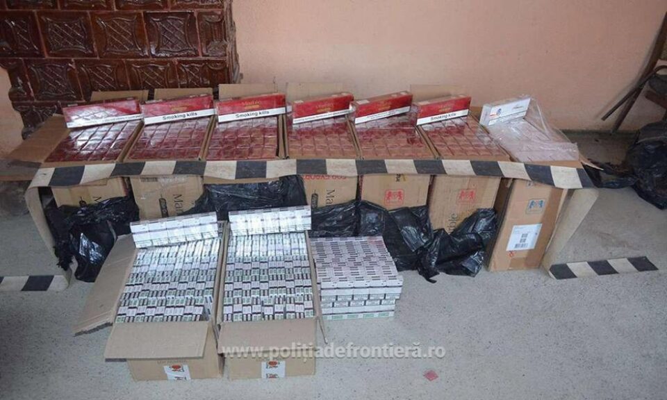 Țigările de contrabandă au fost confiscate