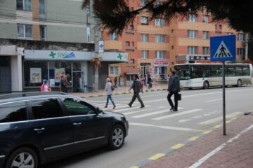 Acțiune pentru creșterea gradului de siguranță a pietonilor, pe raza municipiului Suceava