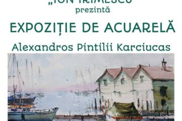 Artistul plastic Alexandros Karciucas Pintilii revine la Fălticeni cu o expoziție personală, după cinci ani
