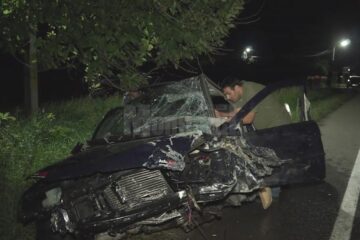 Accidentul a fost foarte violent