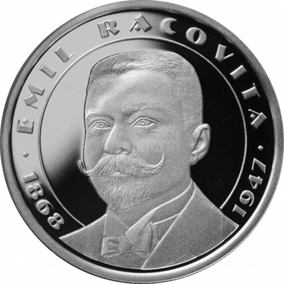 Monedă din argint - revers