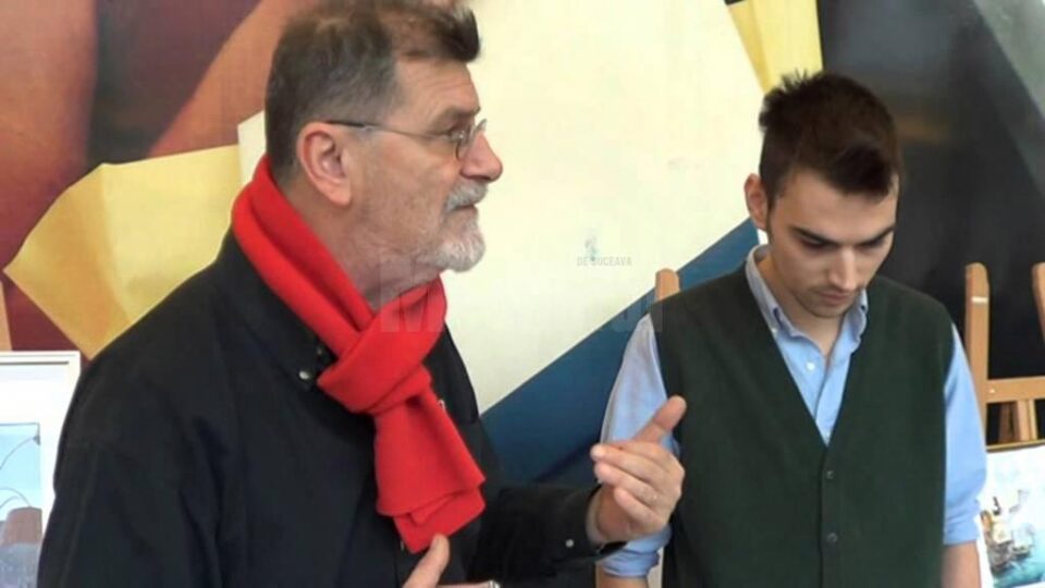 Artistul plastic Alexandros Karciucas Pintilii revine la Fălticeni cu o expoziție personală, după cinci ani